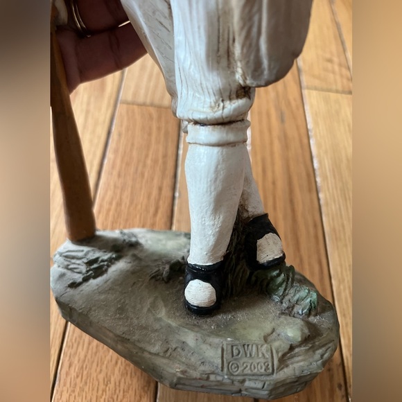 Vintage BABE RUTH Angel Wings Statue Figurine DWK 2003 13 INCHES Heavy Risen - Picture 3 of 5